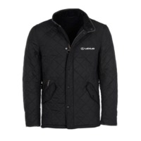 Gents Black Barbour Quilted Jacket