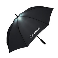 Black Umbrella with LED Light