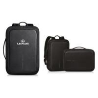 Black Bobby Bizz Anti theft Laptop Briefcase