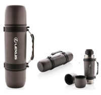 Stainless Steel Vac Flask with 2 Cups
