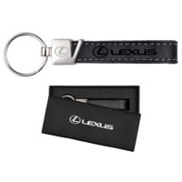 Leather Tab Keyring supplied in Presentation Box
