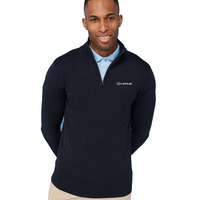 Black ¼ Zip Sweater