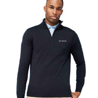 Navy ¼ Zip Sweater