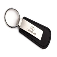 Leather/Metal Keyring